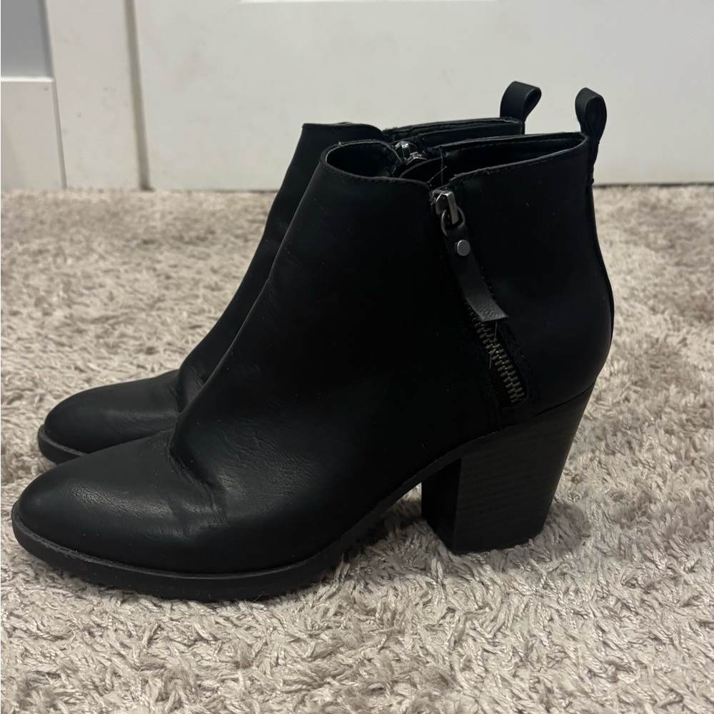 Universal Thread Black Ankle Boots - image 1